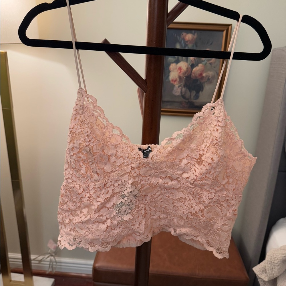 Express Lacy Tank